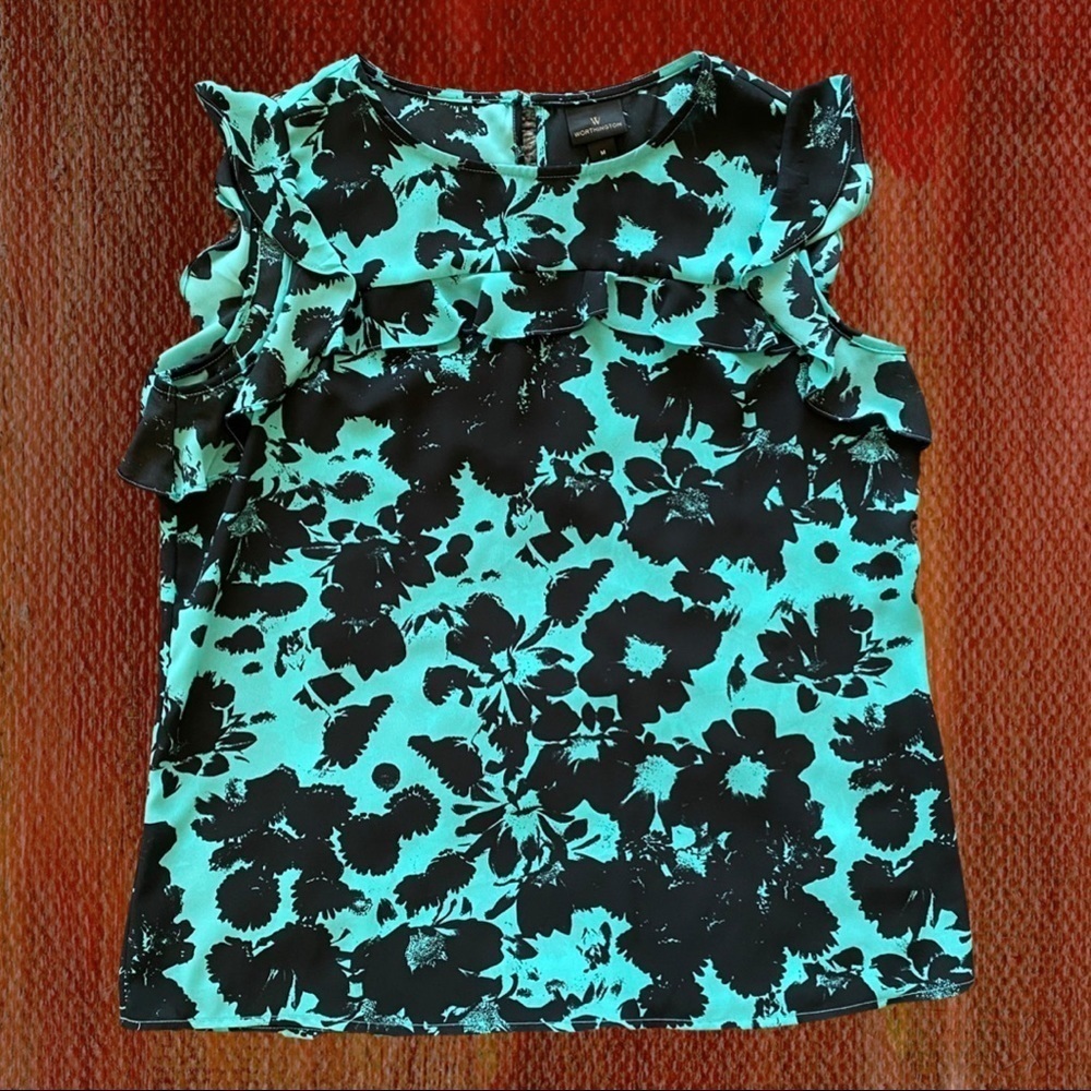 WORTHINGTON Women’s Ruffle Blouse